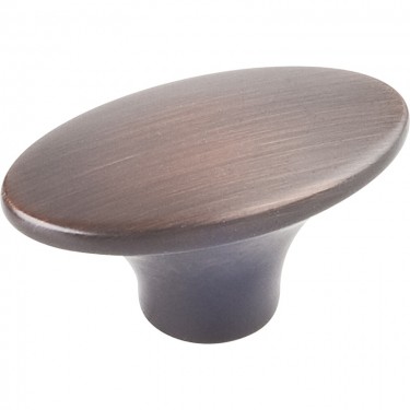 Hardware Resources Hudson 1-7/8 Inch Cabinet Knob - Brushed Oil-Rubbed Bronze