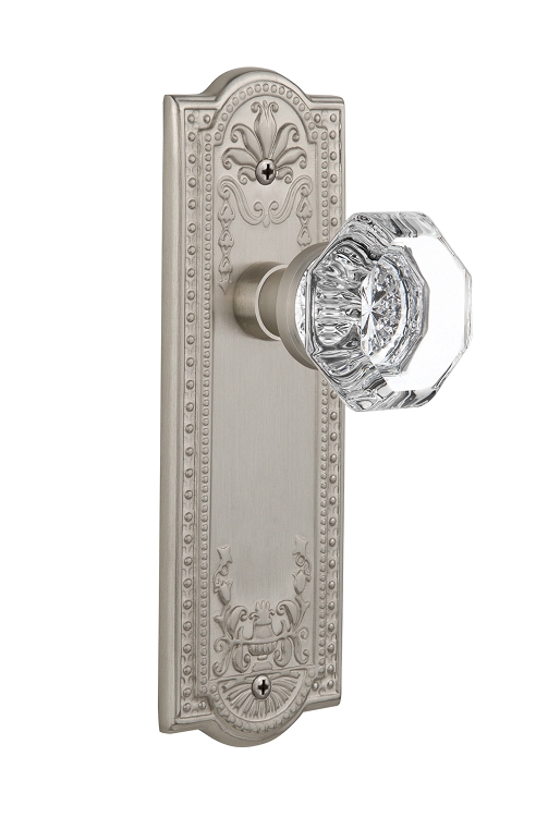 Nostalgic Warehouse Meadows Plate with Waldorf Knob