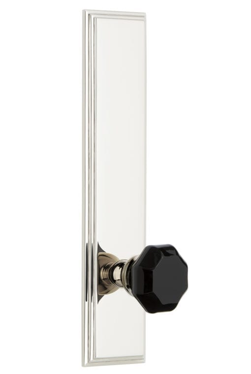 Grandeur Carre Tall Plate with Lyon Knob