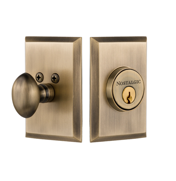Nostalgic Warehouse New York Single Cylinder Deadbolt