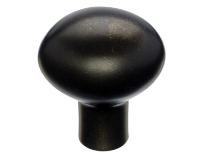 Top Knobs M1527 Aspen Small Egg Knob Medium Bronze