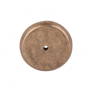 Top Knobs M1466 Aspen Round Backplate 1 3/4 Inch Light Bronze