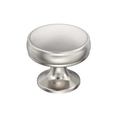 Amerock Renown 1-1/4 Inch Cabinet Knob Polished Nickel