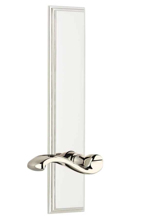 Grandeur Carre Tall Plate with Portofino Lever