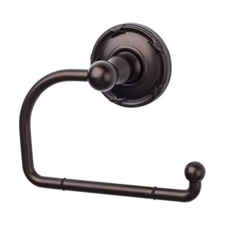 Top Knobs ED4ORBE Edwardian Ribbon Tissue Hook Oil Rubbed Bronze