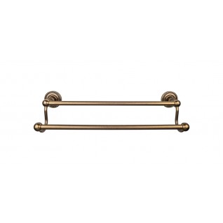 Top Knobs ED11GBZF Edwardian 30 inch Double Towel Bar German Bronze