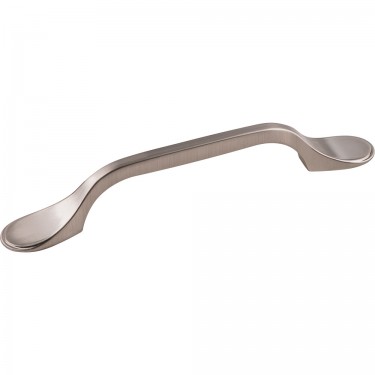 Hardware Resources Kenner 3-3/4 Inch CC Cabinet Pull - Satin Nickel