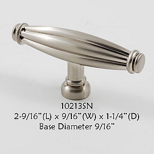 Residential Essentials 10213 Cabinet Pull in Satin Nickel