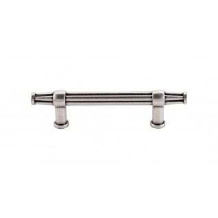 Top Knobs TK197PTA Luxor Pull 3 3/4 Inch CC Pewter Antique