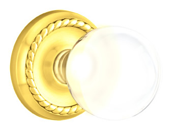 Emtek Bristol Door Knob with Rope Rosette