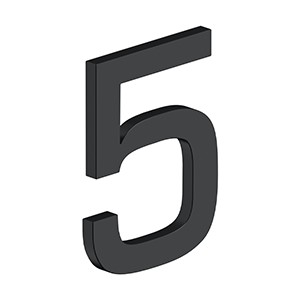 4 Inch Number 5, E Series With Risers, Stainless Steel