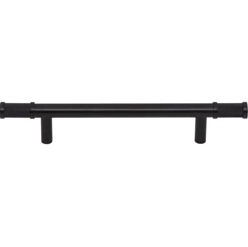 Top Knobs TK3233BLK Burnham Pull 5 1/16 Inch CC Flat Black