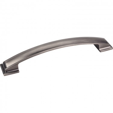 Hardware Resources Annadale 6-5/16 Inch CC Cabinet Pull - Brushed Pewter
