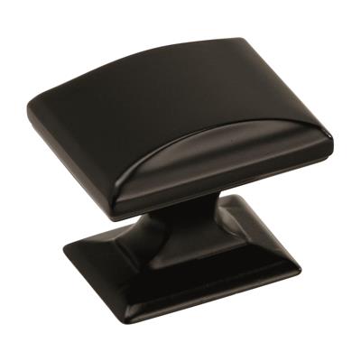 Amerock Candler 1-1/4 Inch Cabinet Knob Black Bronze
