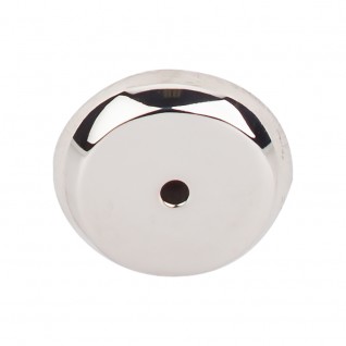 Top Knobs M2028 Aspen II Round Backplate 1 1/4 Inch Polished Nickel