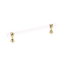 Schaub Lumiere Transitional Adjustable pull 8 inch cc Polished Brass