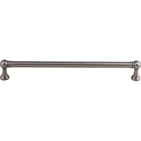 Top Knobs TK806AG Kara 8 13/16 inch CC Pull Ash Gray