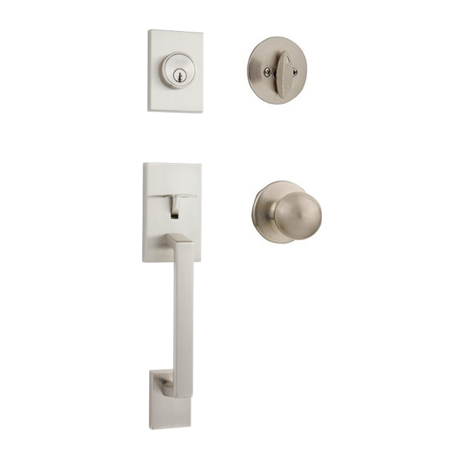 Better Home Products Tiburon Handleset with Marina Knob