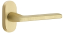 Emtek Helios Lever with 1.5" x 3" Oval Stretto Rosette