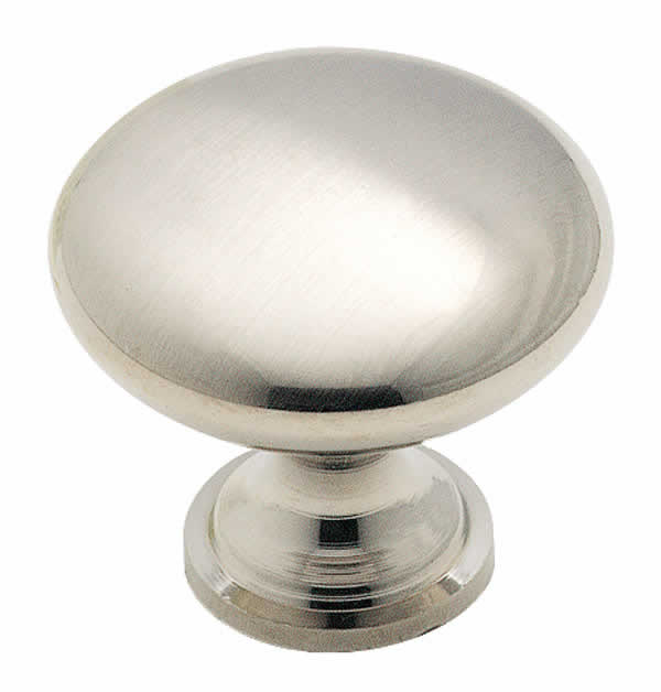 Allison AL14404SCH - 1 3/16 Inch Satin Chrome Cabinet Knob