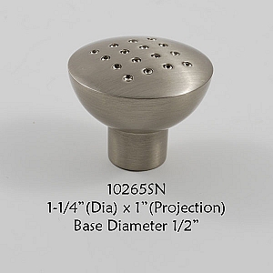 Residential Essentials 10265 Cabinet Knob in Satin Nickel