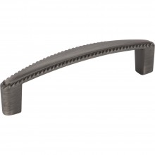 Hardware Resources Lindos 96mm CC Cabinet Pull in Brushed Pewter