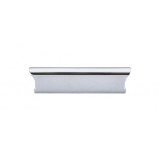 Top Knobs TK553PC Glacier Pull 3 Inch Cabinet Pulls Polished Chrome