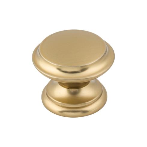 Top Knobs M2163 Flat Top Knob 1 3/8 Inch Honey Bronze