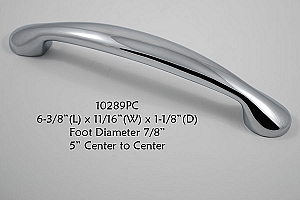 Residential Essentials 10289 Cabinet Pull in Polished Chrome