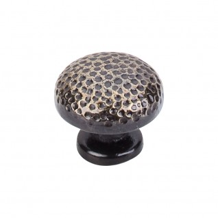 Top Knobs Britannia M42 Warwick Knob 1 1/4 Inch Dark Antique Brass
