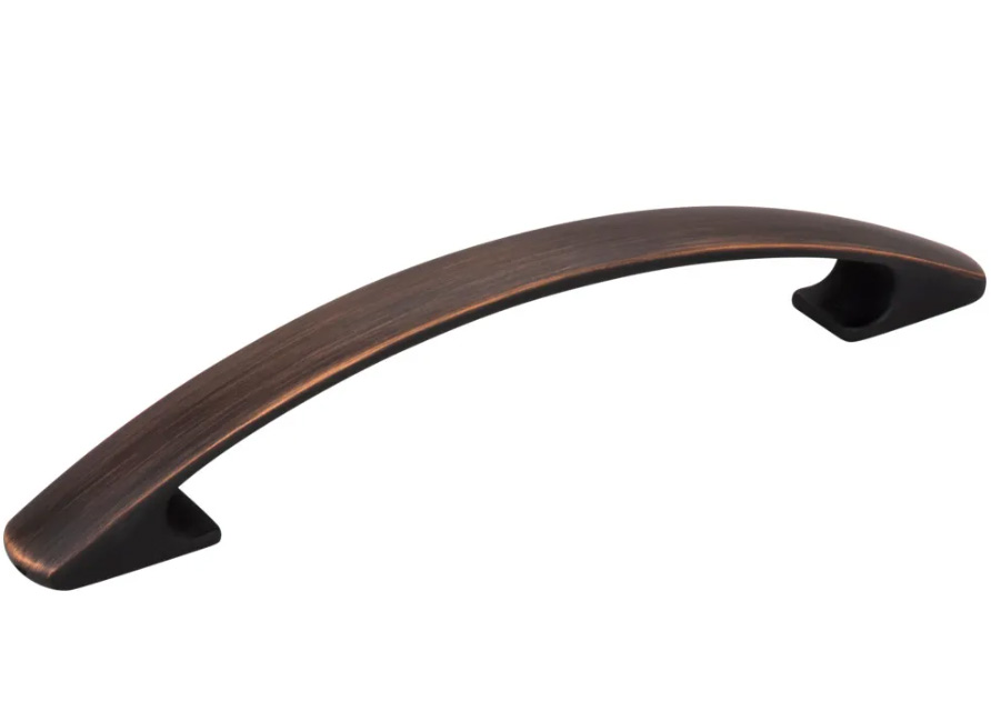Hardware Resources 128 mm CC Brushed Oil Rubbed Bronze Arched Strickland Cabinet Pull