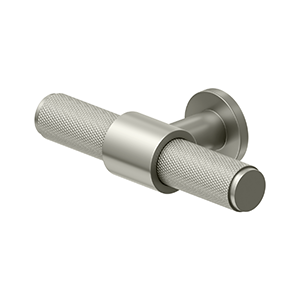 Deltana 3 1/4 Inch Knurled Pull, Brushed Nickel