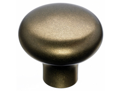 Top Knobs M1556 Aspen Round Knob 1 3/8 Inch Light Bronze