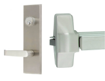 Advantage 9500 Rim Exit Device and Escutcheon Trim Set