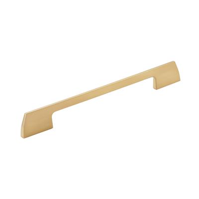Amerock Angle 7 9/16 Inch CC Cabinet Pull Champagne Bronze