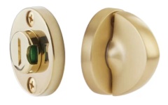 Emtek Disk Thumbturn Privacy Bolt with Indicator
