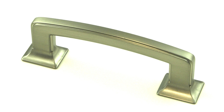 Berenson Hearthstone Series 96mm CC Pull in Brushed Nickel
