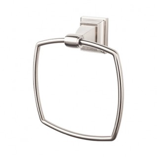 Top Knobs STK5BSN Stratton Towel Ring Brushed Satin Nickel