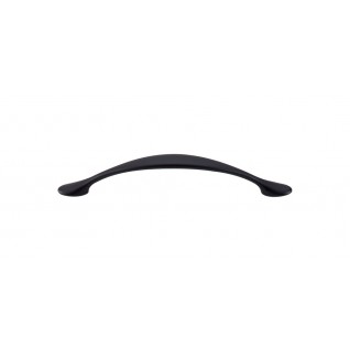 Top Knobs M525 Nouveau Hartford Pull 3 3/4 Inch CC Flat Black