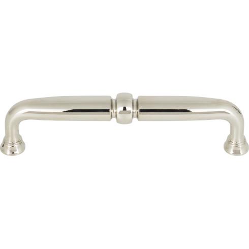 Top Knobs TK1022PN Henderson Pull 5 1/16 Inch CC Polished Nickel