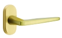 Emtek Hermes Lever with 1.5" x 3" Oval Stretto Rosette