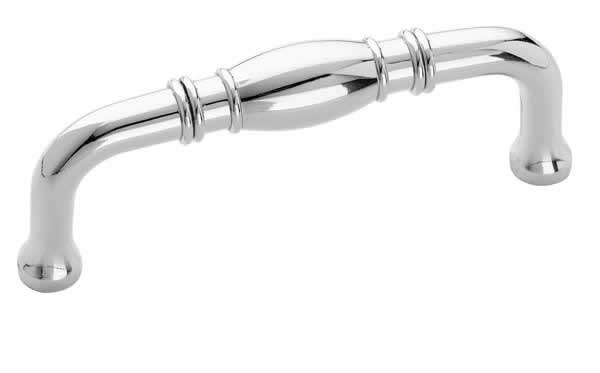 Amerock 3 Inch CC Granby Cabinet Pull Polished Chrome