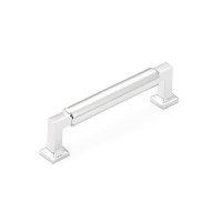 Schaub Haniburton 4 inch CC Cabinet Pull in Polished Chrome