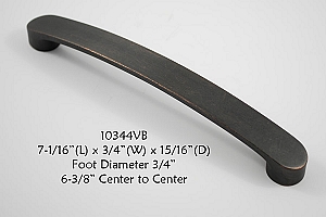 Residential Essentials 10344 Venetian Bronze Cabinet Pull