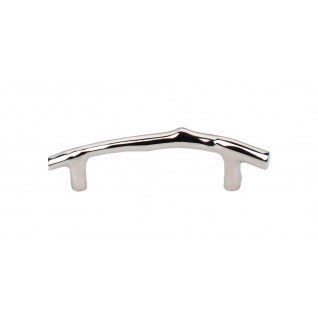 Top Knobs M1962 Aspen II Twig Pull 3 1/2 Inch Polished Nickel