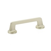 Schaub Northport Rounded 4 inch CC Cabinet Pull in Satin Nickel