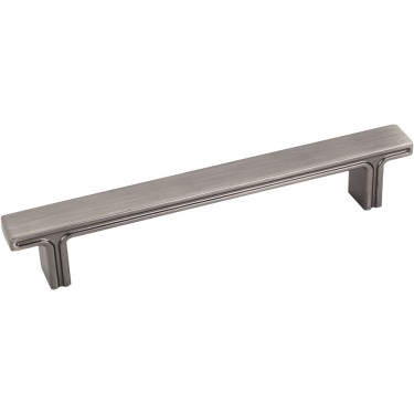 Hardware Resources Anwick 5-1/16 Inch CC Cabinet Pull - Brushed Pewter