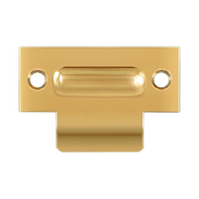 Deltana Solid Brass T-Strike for RCA430 2-3/4 Inch x 1-3/4 Inch