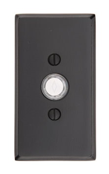 Emtek Sandcast Style 3 Doorbell Cover