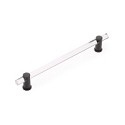 Schaub Lumiere 12 inch cc Appliance Pull Acrylic Oil Rubbed Bronze